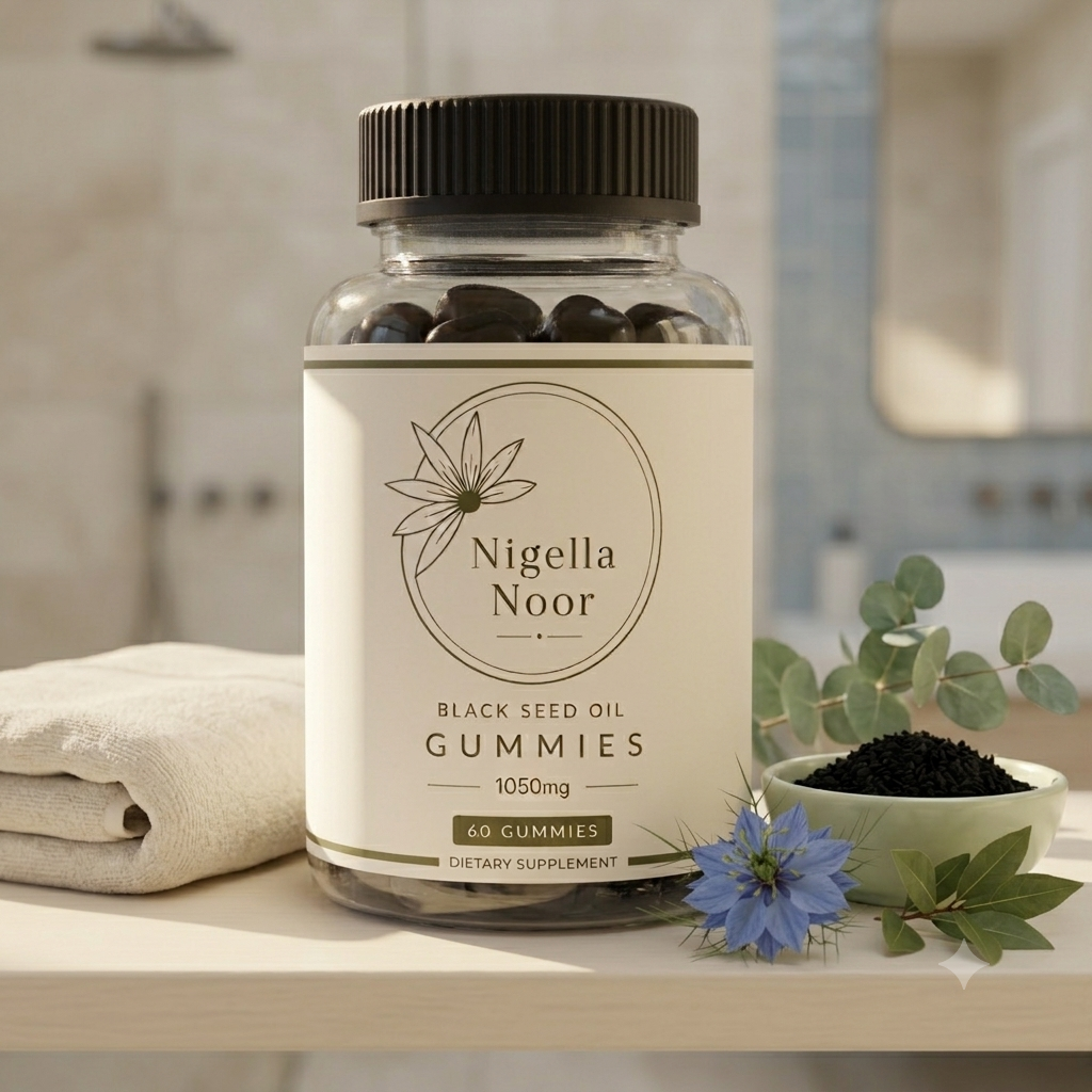 Nigella Noor™ – Gummies à l’Huile de Nigelle